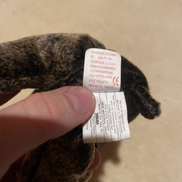 TY Beanie Baby Slowpoke - Picture 4 of 4